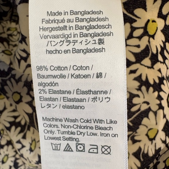 Crewcuts size 8 daisy button front sleeveless dress - Picture 4 of 6